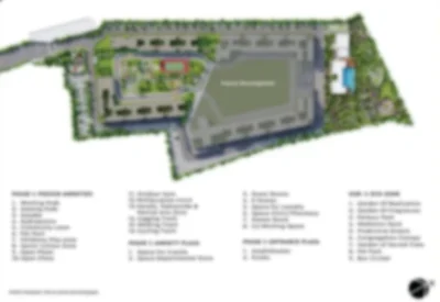 Godrej Hoskote Apartment masterplan by Godrej Properties located at Hoskote, close to NH 75, Old Madras Road (OMR), Whitefield area, Bangalore Karnataka
